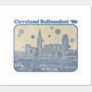 Cleveland Balloonfest '86 / Vintage Style Design Posters and Art